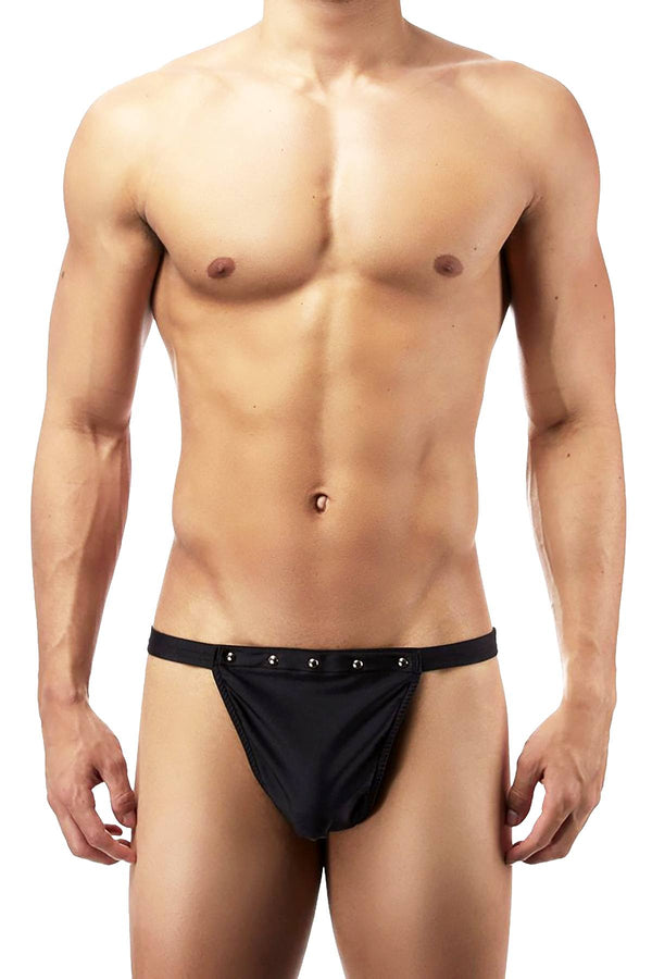 Male Power Black Rip-Off Thong