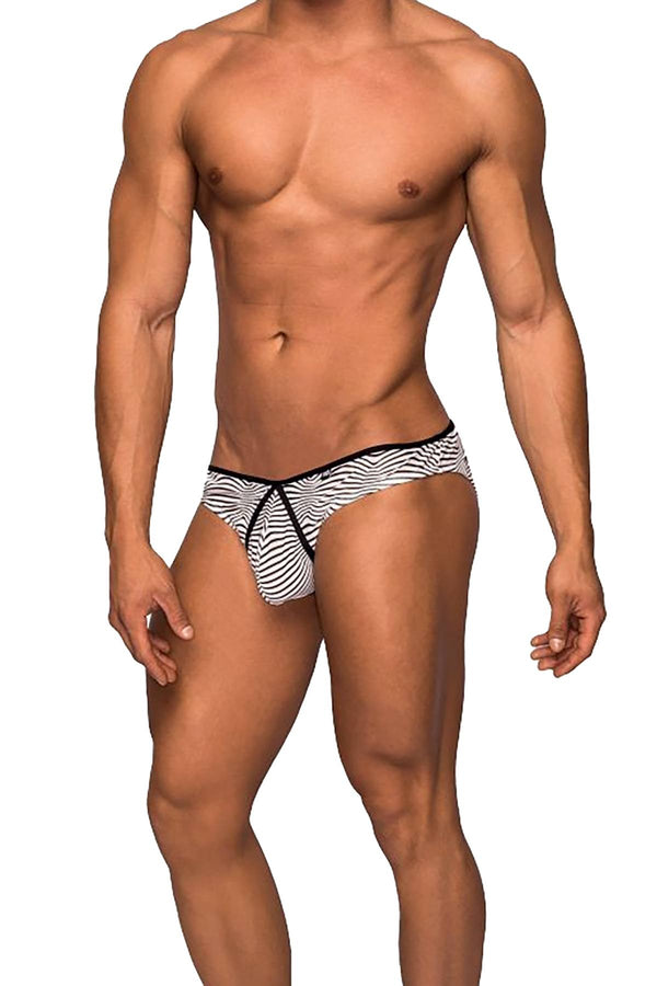 Male Power White Tranquil Abyss Mini Bikini Brief
