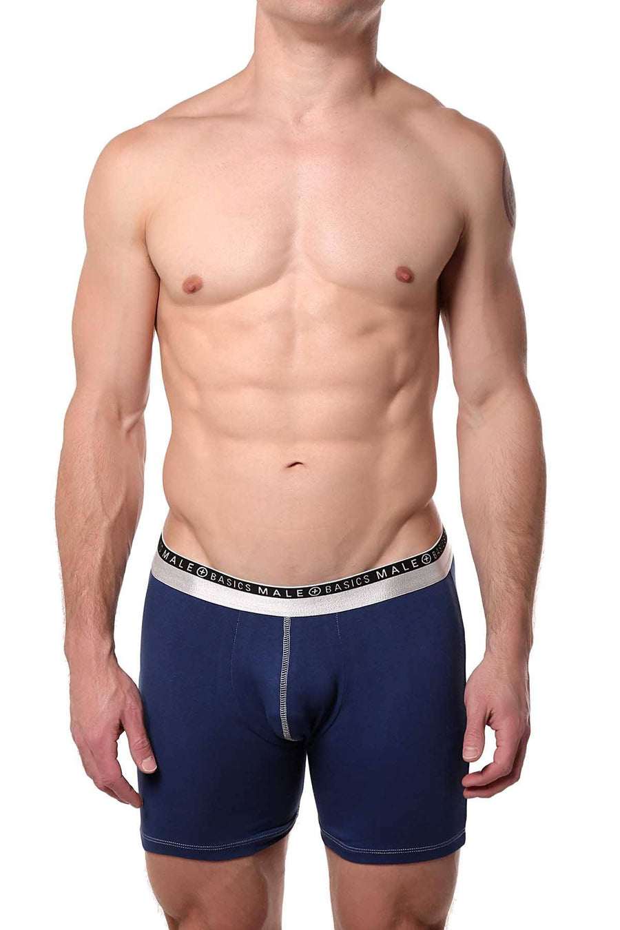 MaleBasics Carbon Blue Everyday Boxer Brief