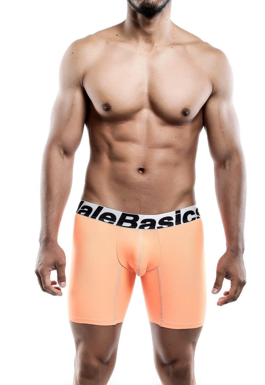 MaleBasics Orange Microfiber Boxer Brief