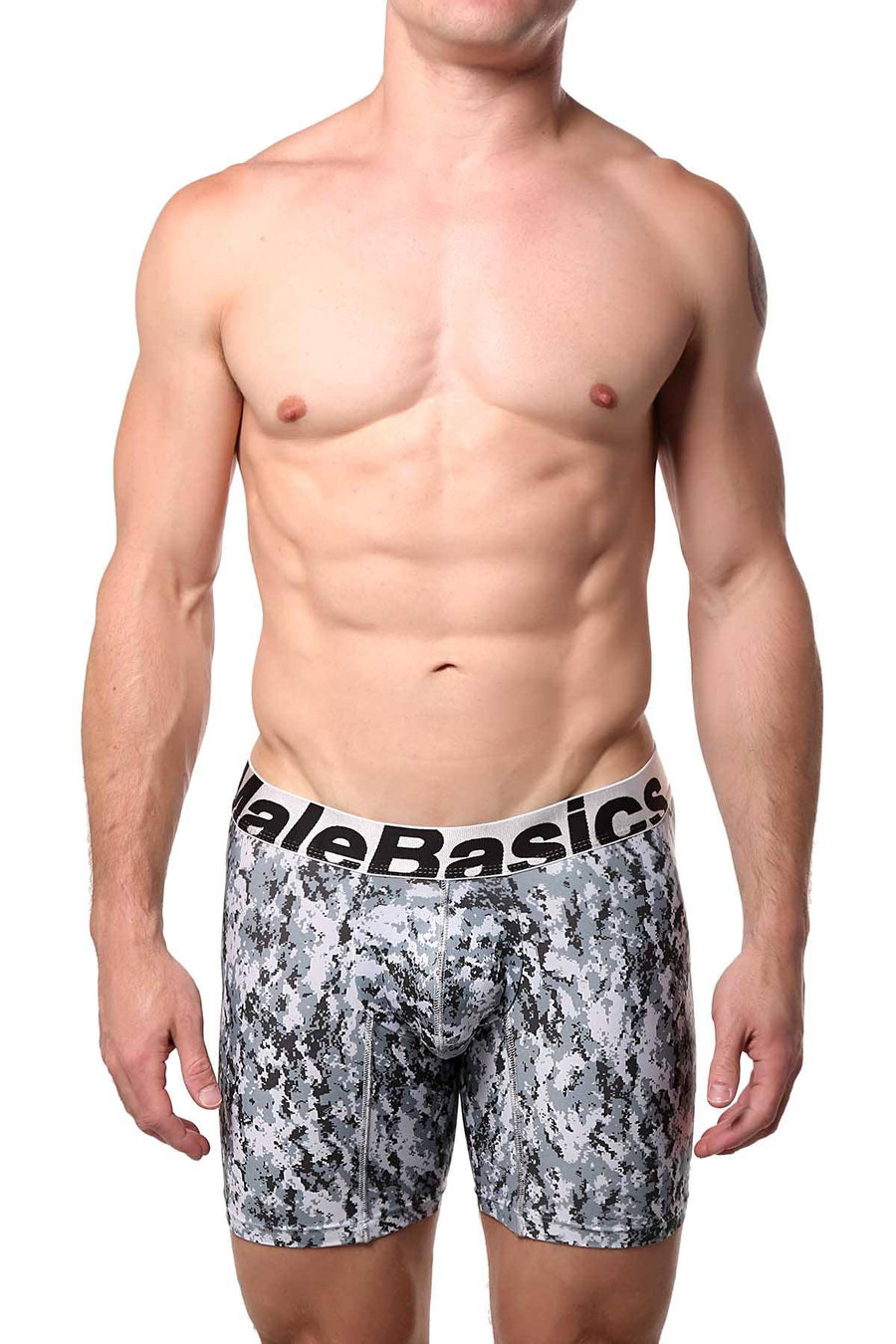 MaleBasics Snow Microfiber Boxer Brief
