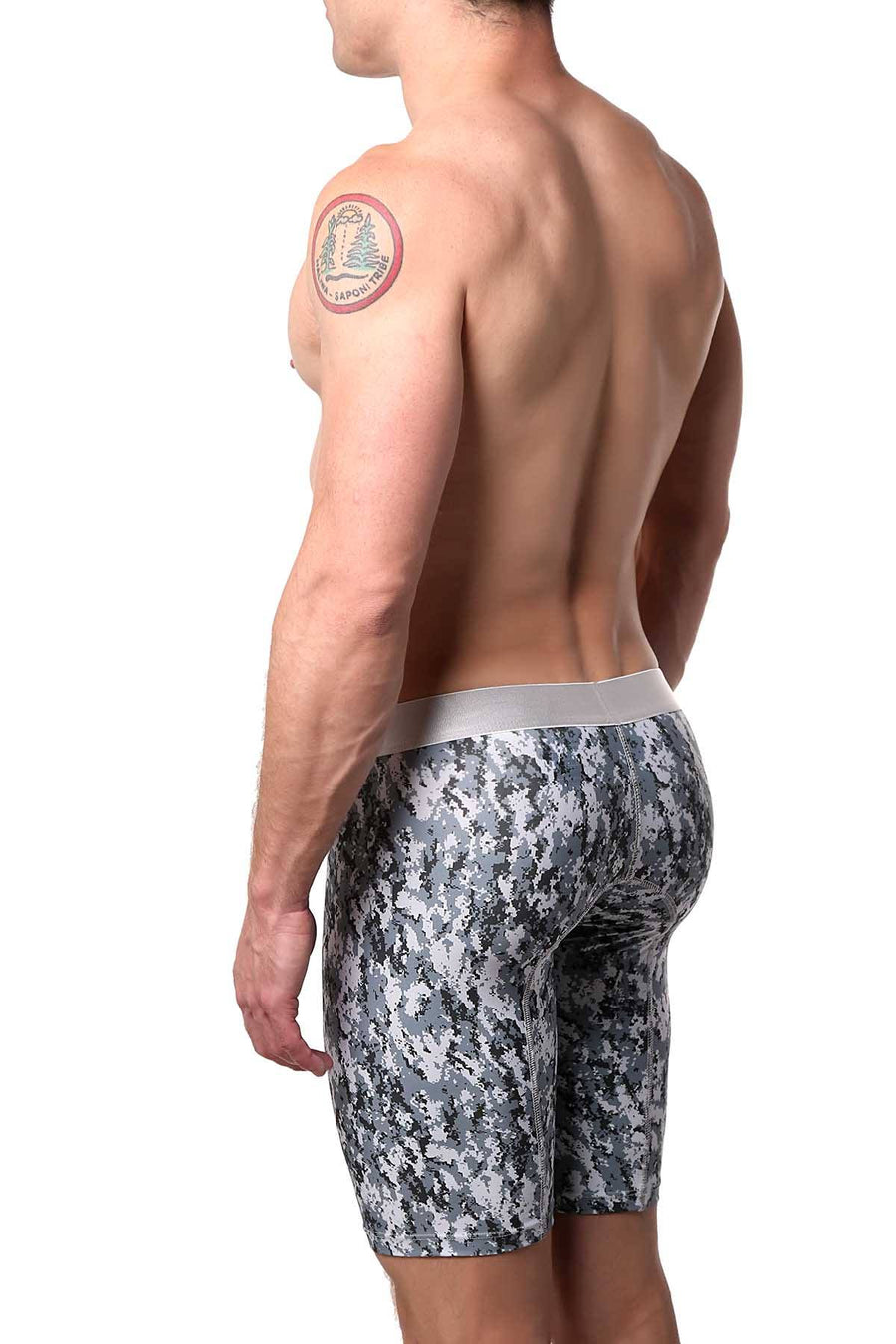 MaleBasics Snow Microfiber Long Boxer Brief