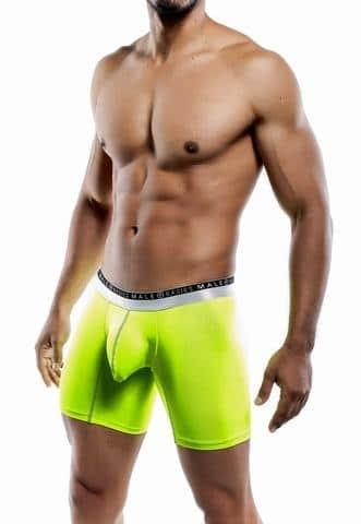 Malebasics Lime Ergonomic Pouch Boxer Brief