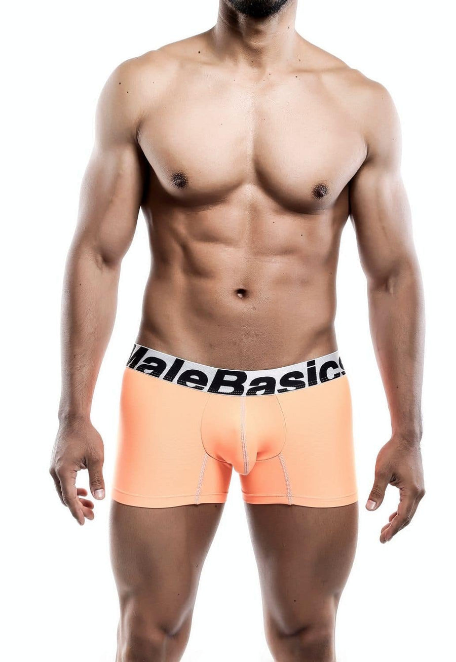 Malebasics Orange Ergonomic Pouch Boxer Brief