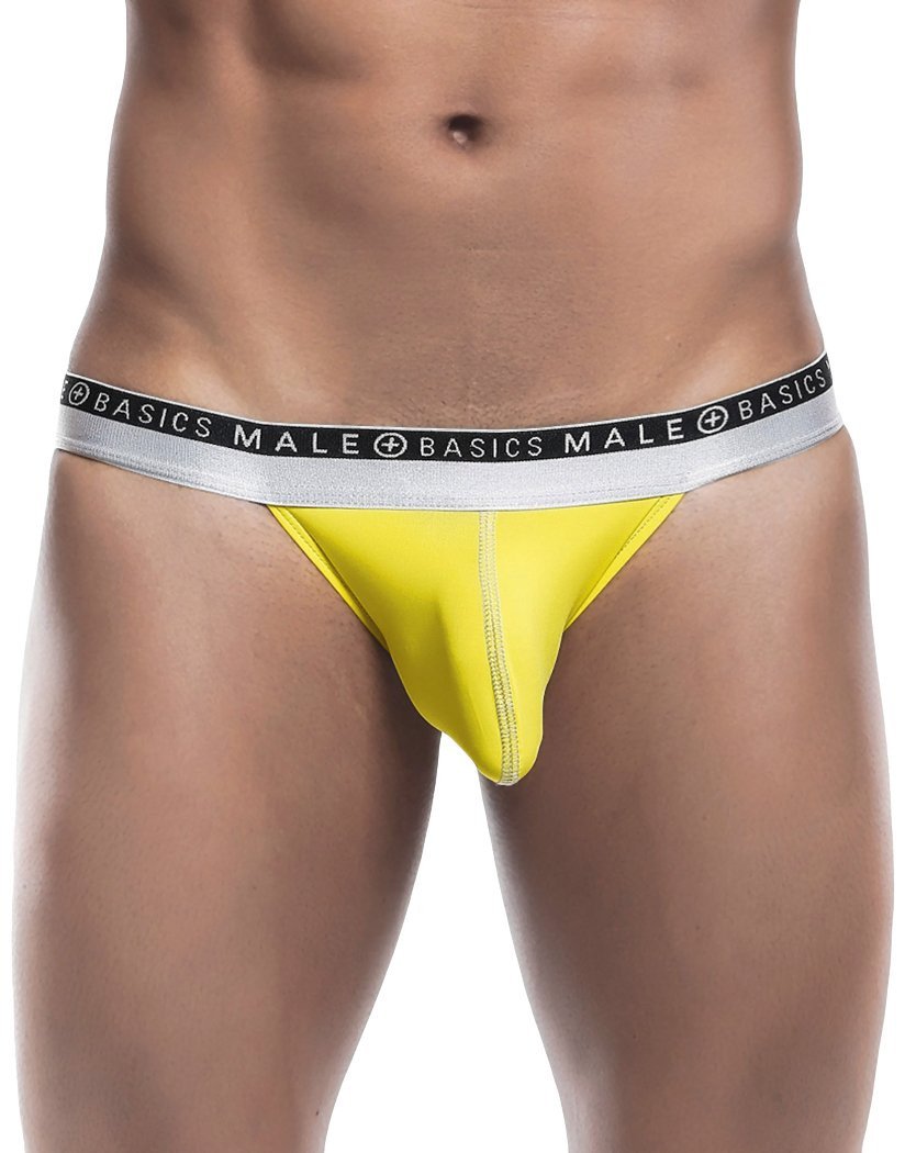 Malebasics Yellow Ergonomic Pouch Bikini