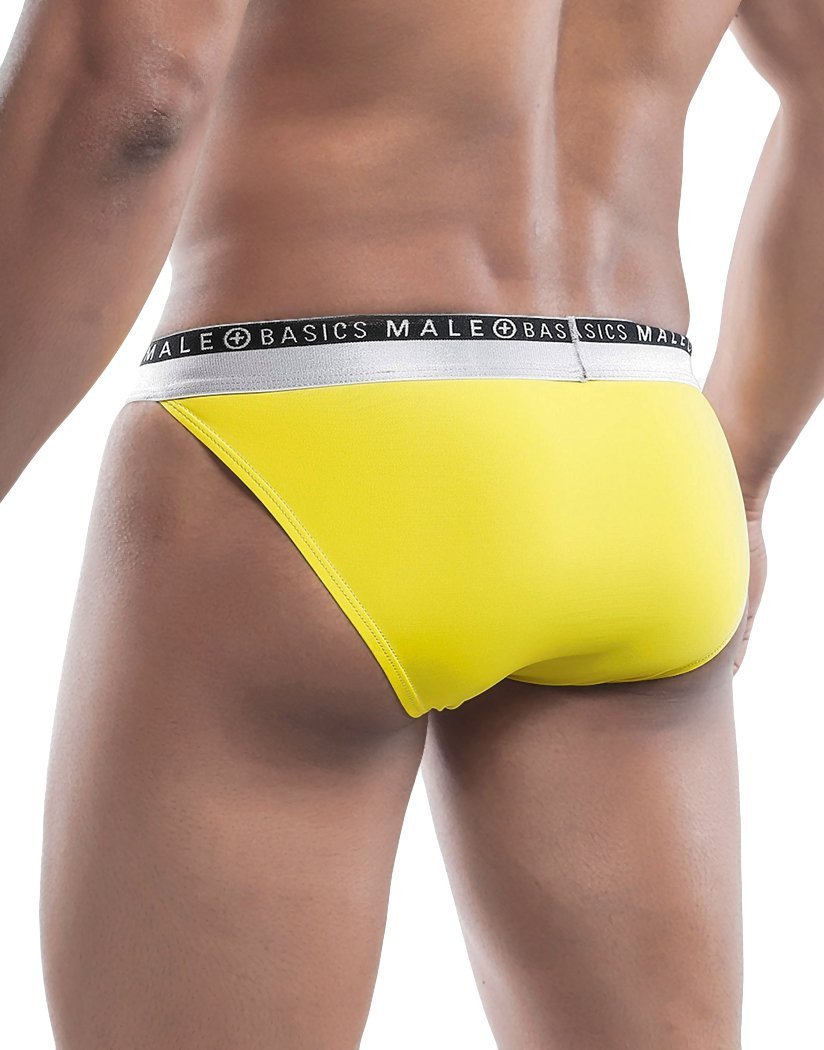 Malebasics Yellow Ergonomic Pouch Bikini