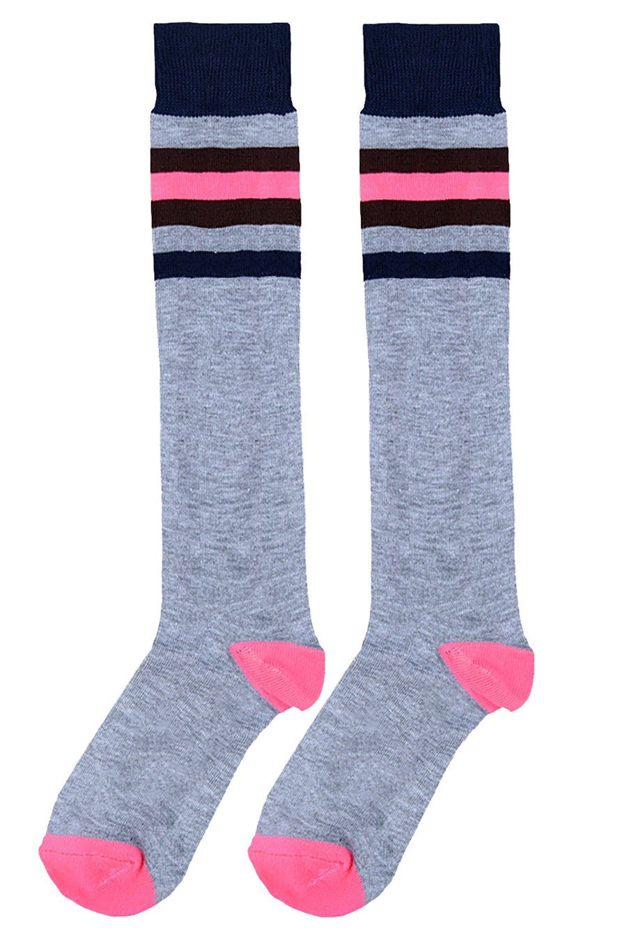 Mamia Preppy Gal Peace Knee High Socks