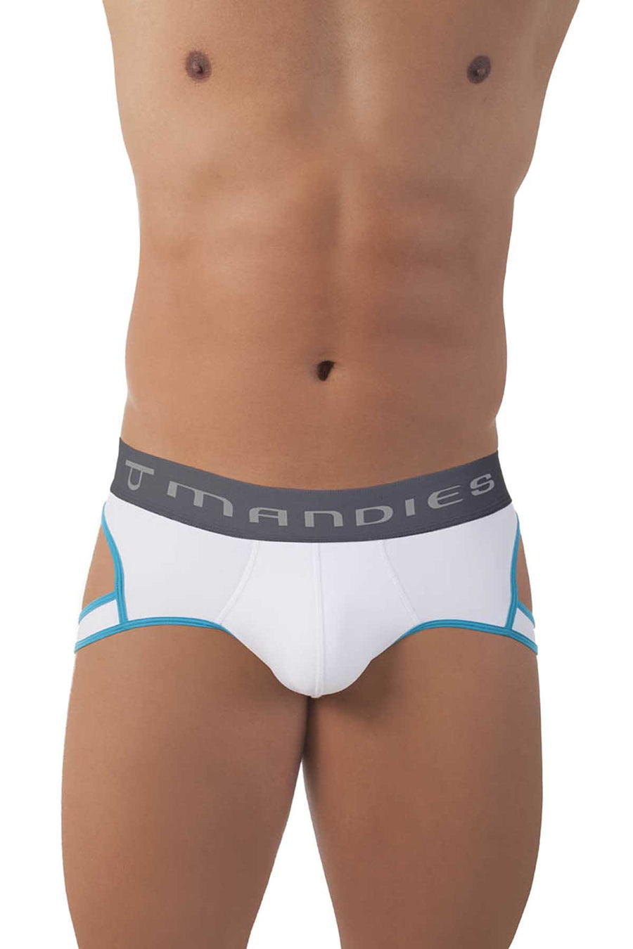 Mandies White/Teal Sabatini-Princess Jock