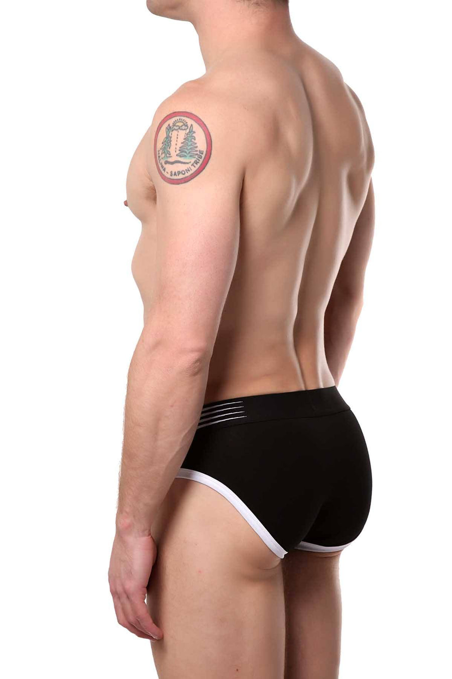 Manview Black 69 Racer Brief