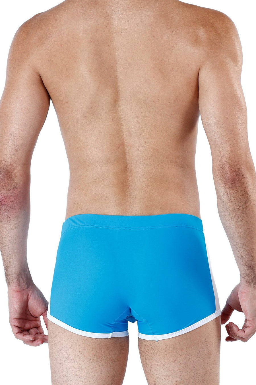 Manview Teal Thrust Swim Trunk