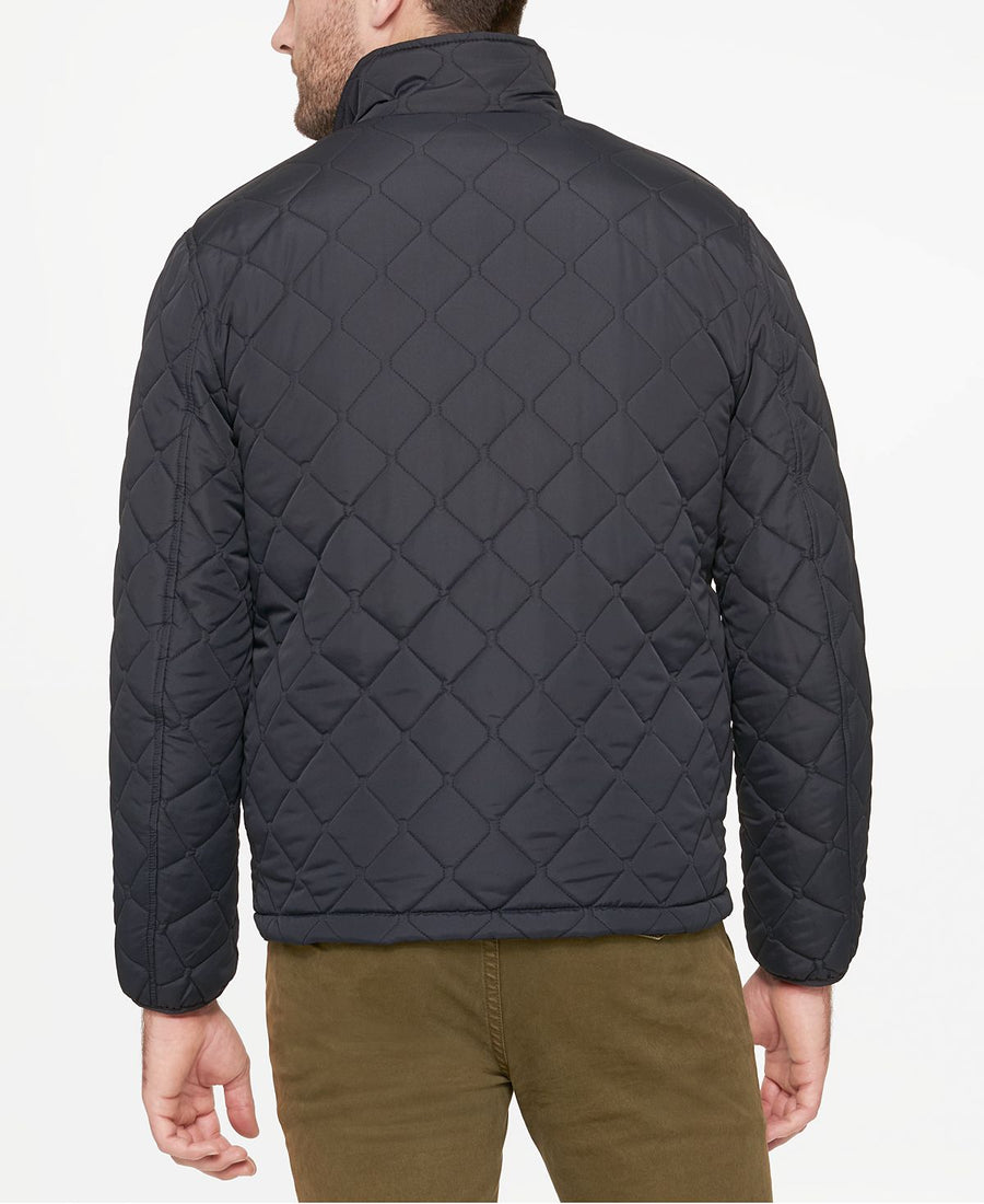 Marc New York Fillmore Quilted Sherpa Fleece-lined Jacket Black