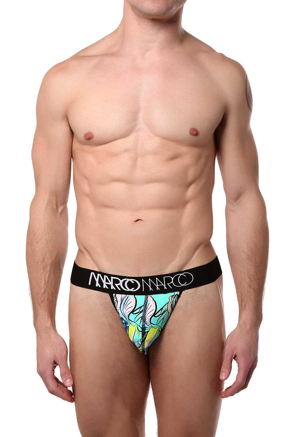 Marco Marco Tropical-Print Thong
