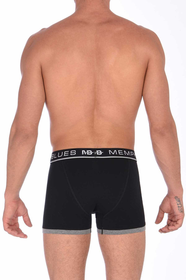 Memphis Blues Grey/Black Boxer Brief 2-Pack
