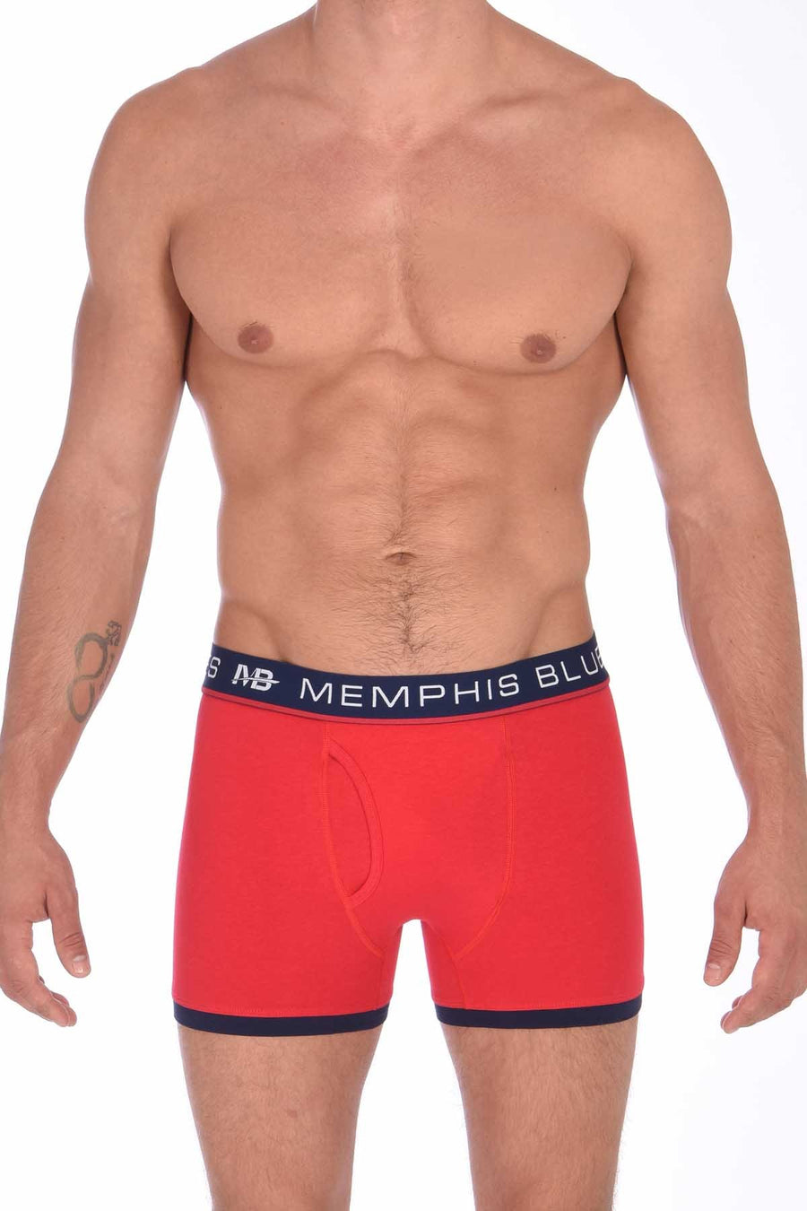 Memphis Blues Red/Blue Boxer Brief 2-Pack