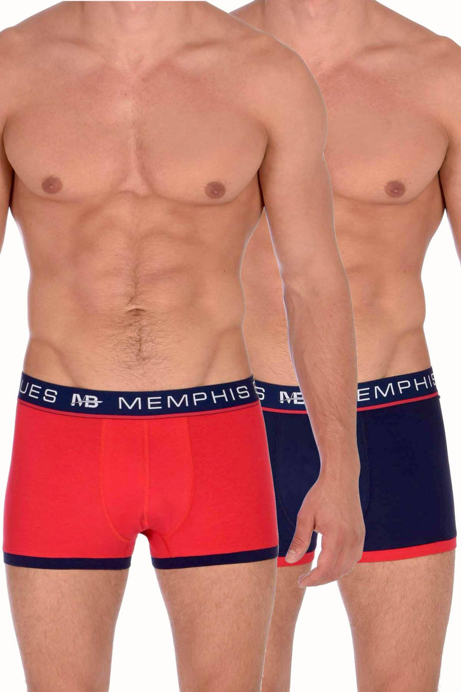 Memphis Blues Red/Blue Sport Trunk 2-Pack