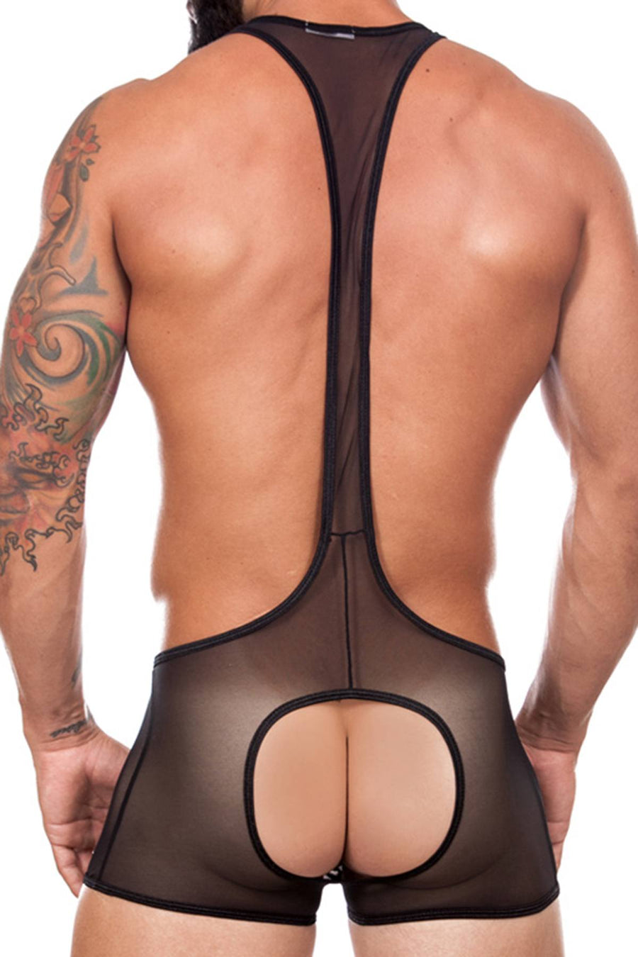 Miami Jock Black Exalting Sagacity Bodysuit
