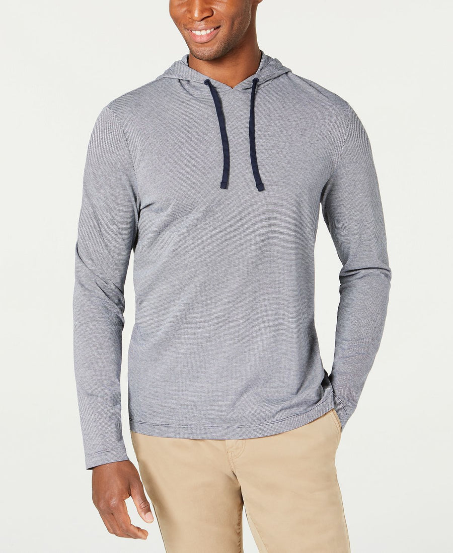 Michael Kors Birdseye Weave Hoodie T-shirt Midnight