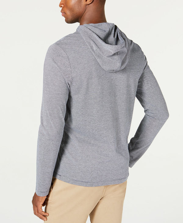 Michael Kors Birdseye Weave Hoodie T-shirt Midnight