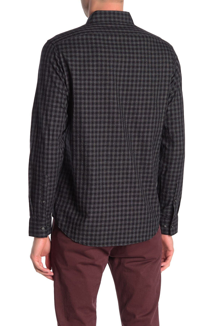 Michael Kors Fulton Check Print Slim Fit Shirt