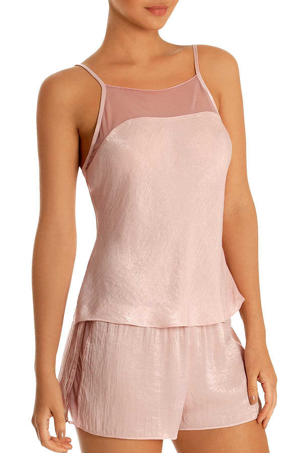 Midnight Bakery Champagne Pink Cami & Shorts Set