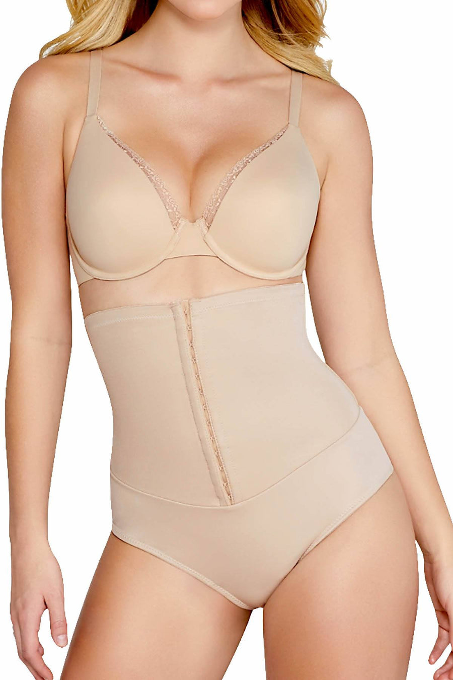 Miraclesuit Nude Extra-Firm Control Inches-Off Waist-Cinching Shaper Thong