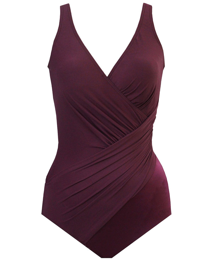 Miraclesuit Oceanus One-piece Allover Slimming Swimsuit Shiraz