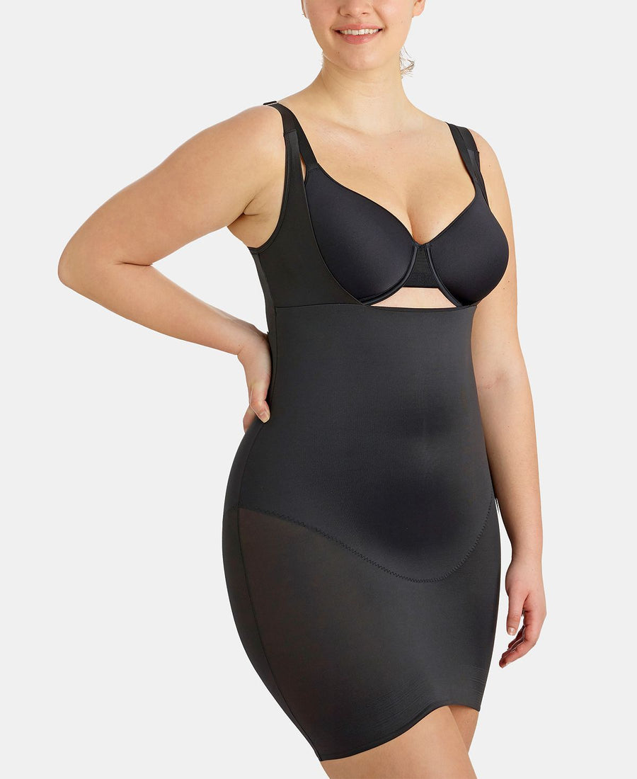 Miraclesuit Plus Flexible Fit Wear Your Own Bra Slip 2932 Black