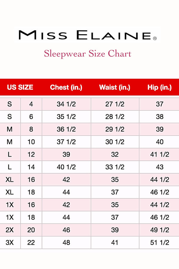 Miss Elaine PLUS Seafoam Tricut Flutter-Sleeve Nightgown