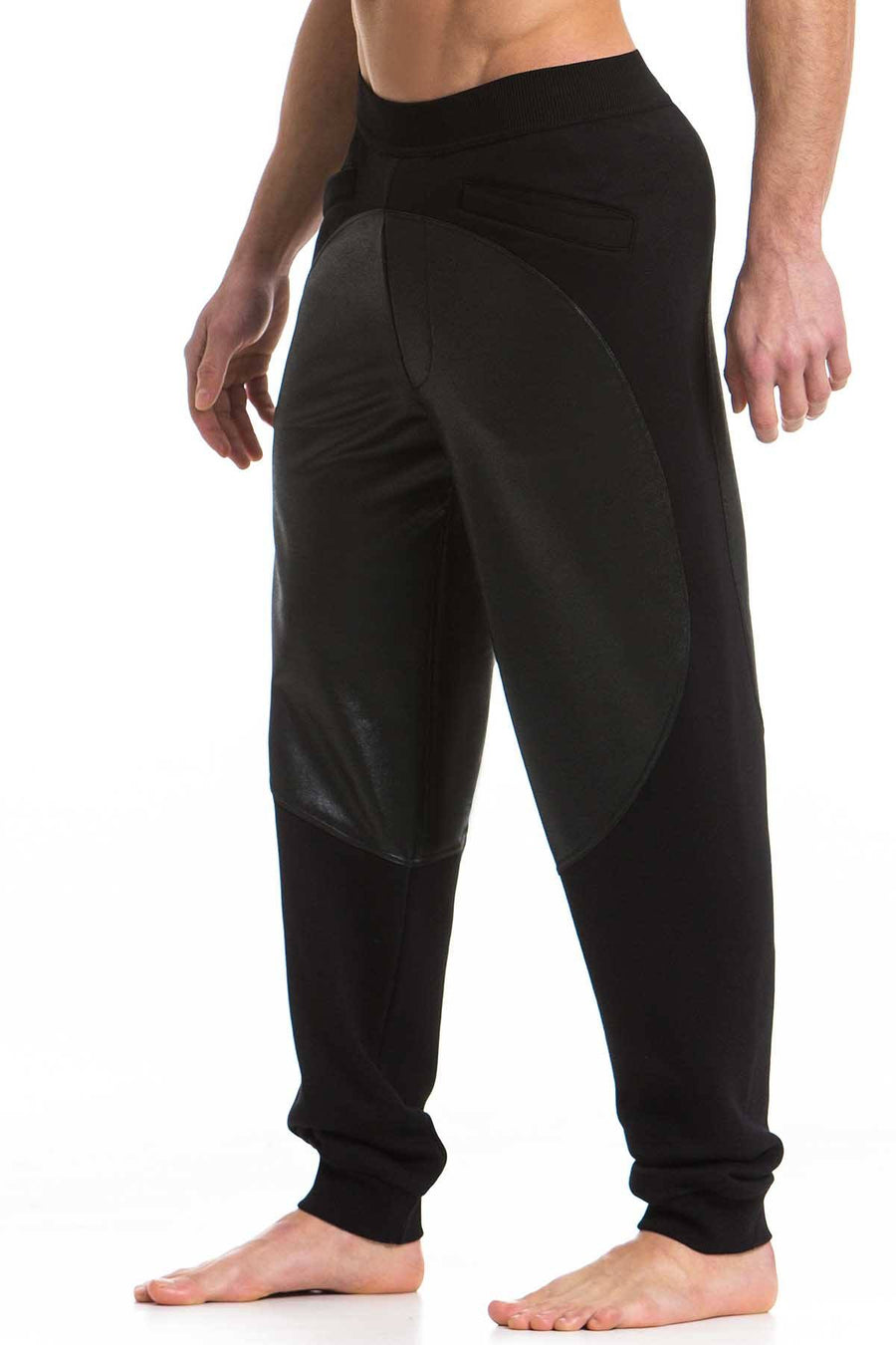 Modus Vivendi Black/Foil Nickel Tone 2 Tone Metallic Pant