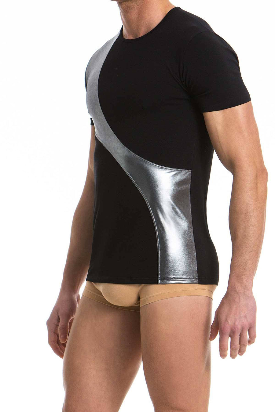 Modus Vivendi Black/Foil Nickel Tone 2 Tone T-Shirt