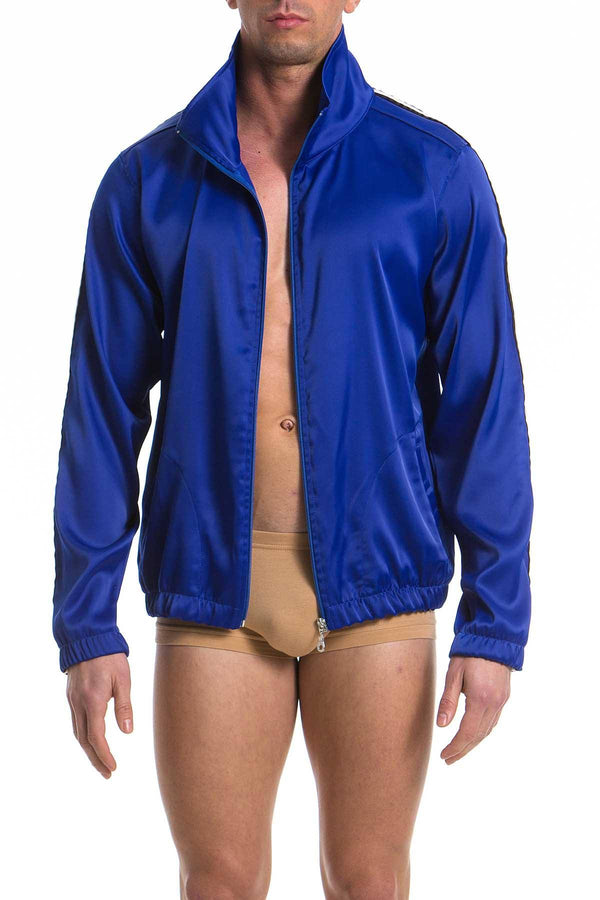 Modus Vivendi Blue 90's Hip-Hop Jacket