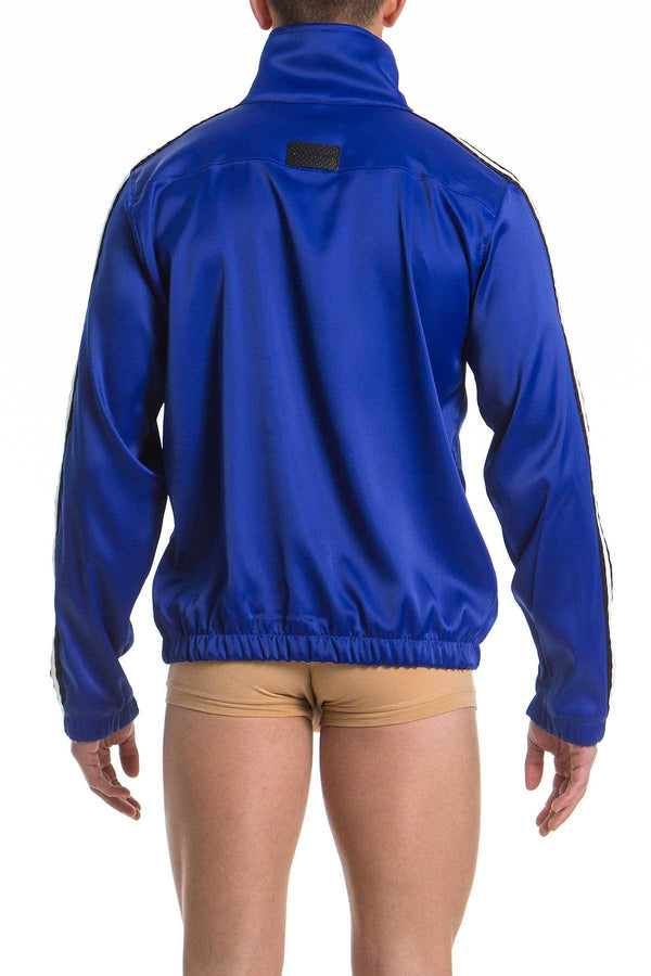 Modus Vivendi Blue 90's Hip-Hop Jacket