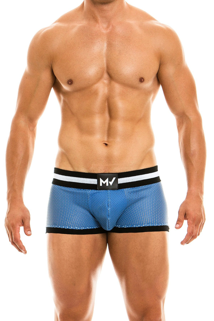 Modus Vivendi Blue Perforated Vegan Leather Trunk