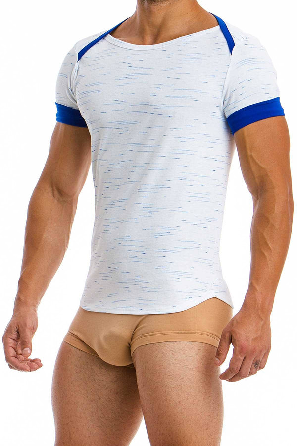 Modus Vivendi Blue/White Measure Marine T-Shirt