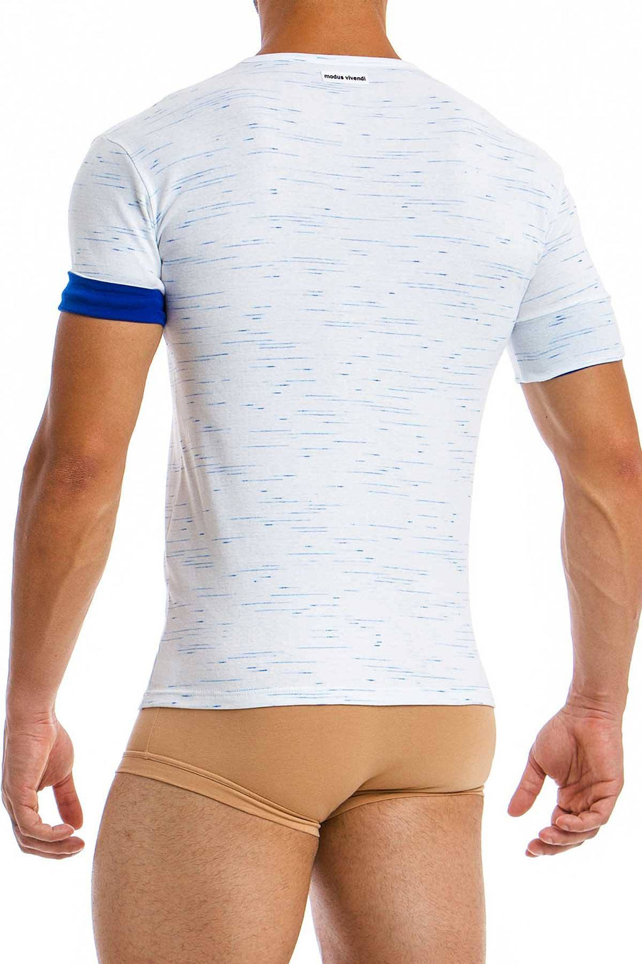 Modus Vivendi Blue/White Measure T-Shirt