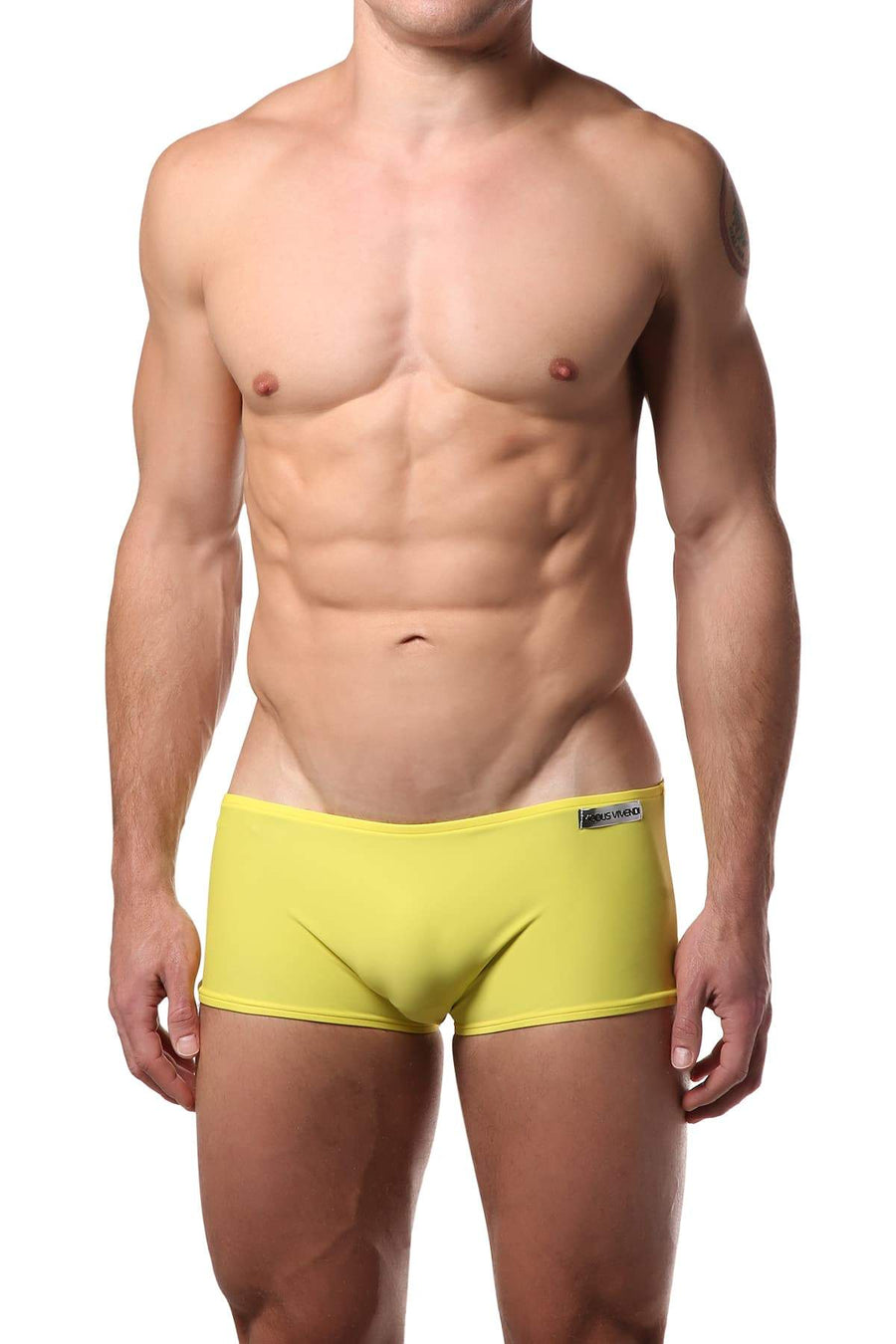 Modus Vivendi Blue & Yellow Reversible Swim Boxer