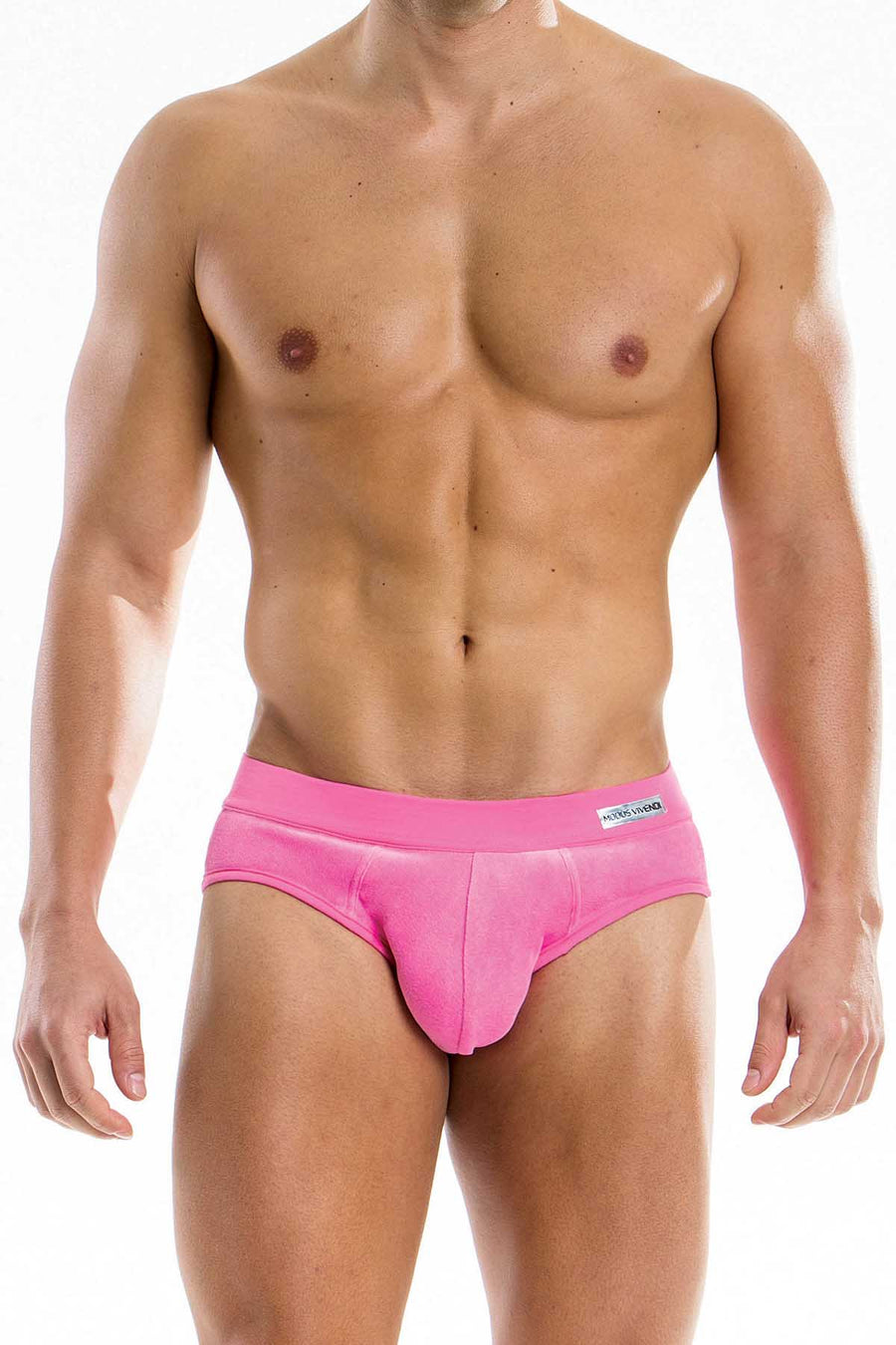 Modus Vivendi Fuchsia-Pink Candy Bottomless Jock-Brief