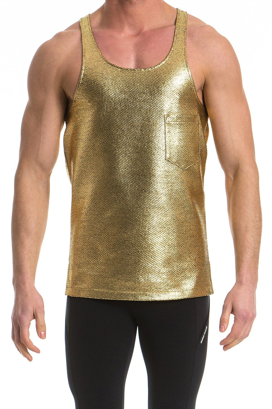 Modus Vivendi Gold Dusk 2 Dawn Loose Tank Top