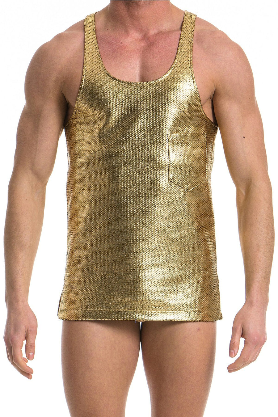 Modus Vivendi Gold Dusk 2 Dawn Loose Tank Top