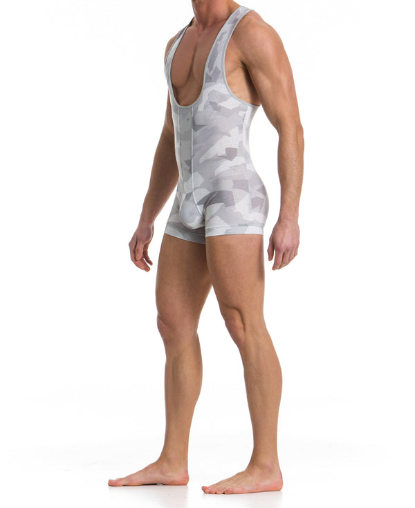 Modus Vivendi Grey Camo Desert Singlet