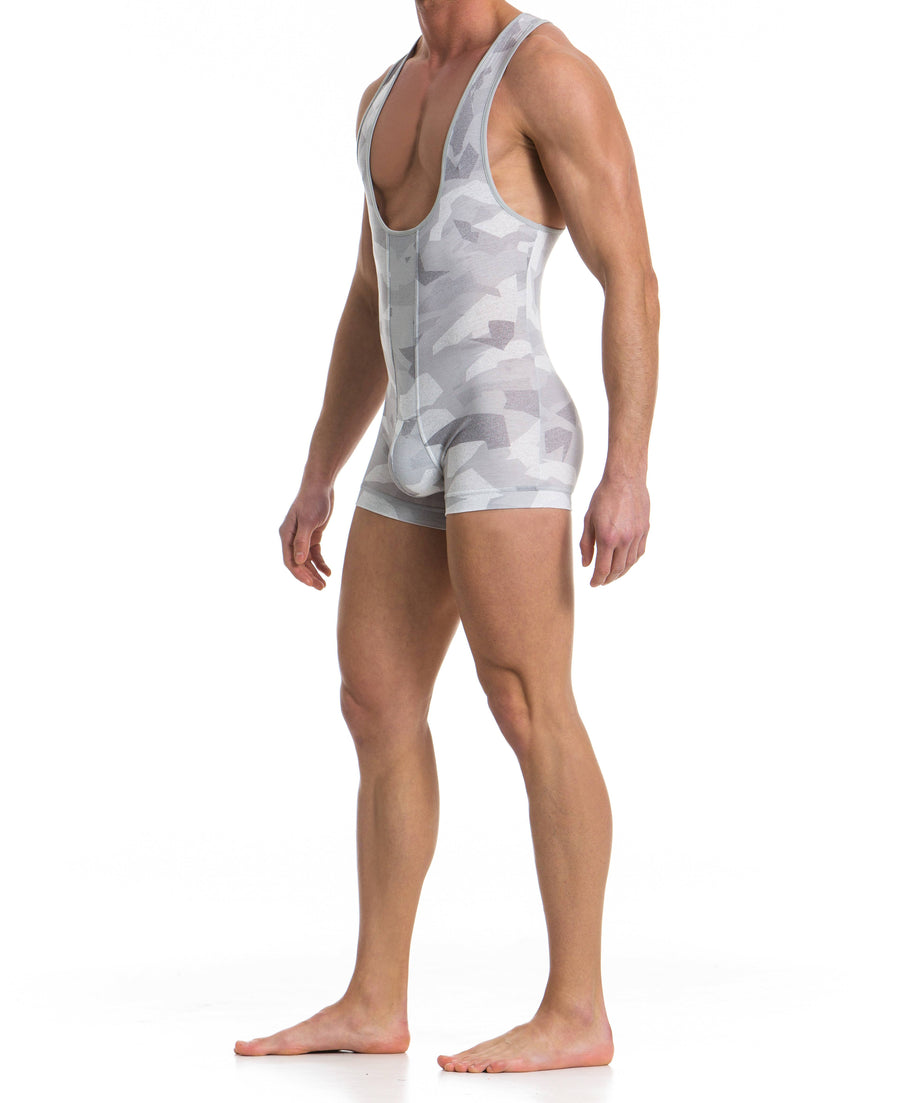 Modus Vivendi Grey Camo Desert Singlet