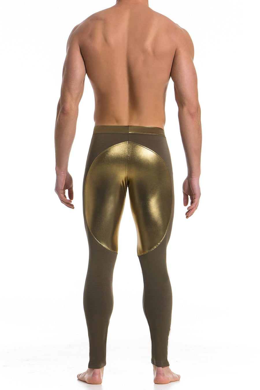 Modus Vivendi Khaki/Gold Dusk2Dawn Meggings