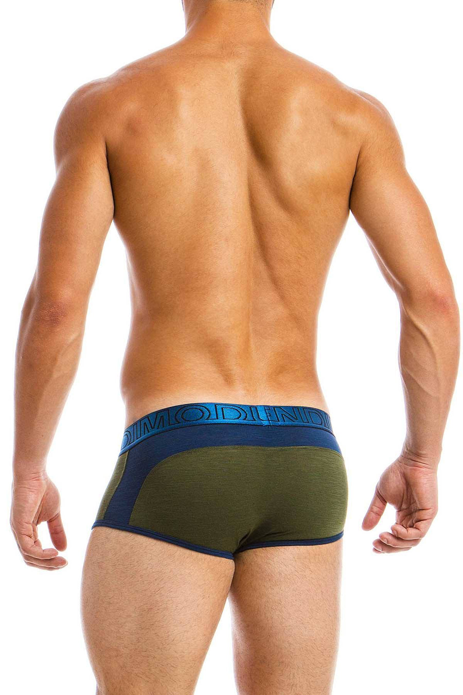 Modus Vivendi Khaki Slub Brazil-Cut Trunk