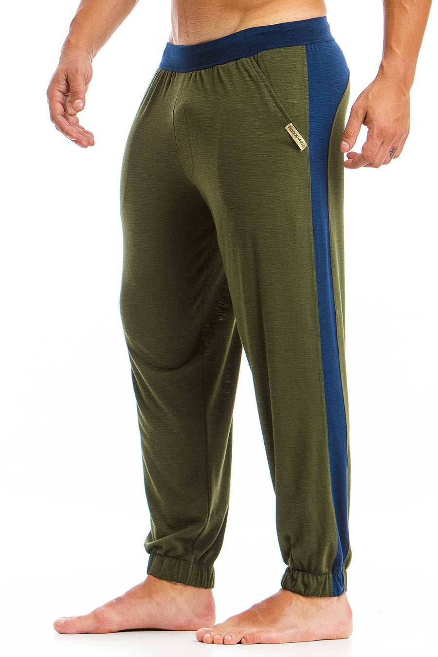 Modus Vivendi Khaki Slub Pant