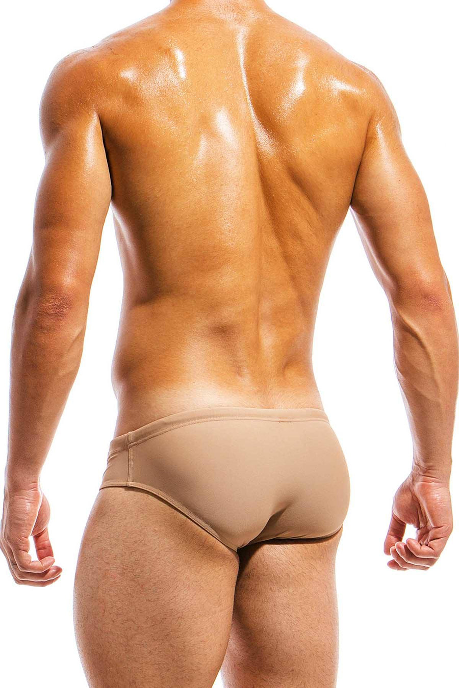 Modus Vivendi Orange/Nude Low-Cut Swim Brief