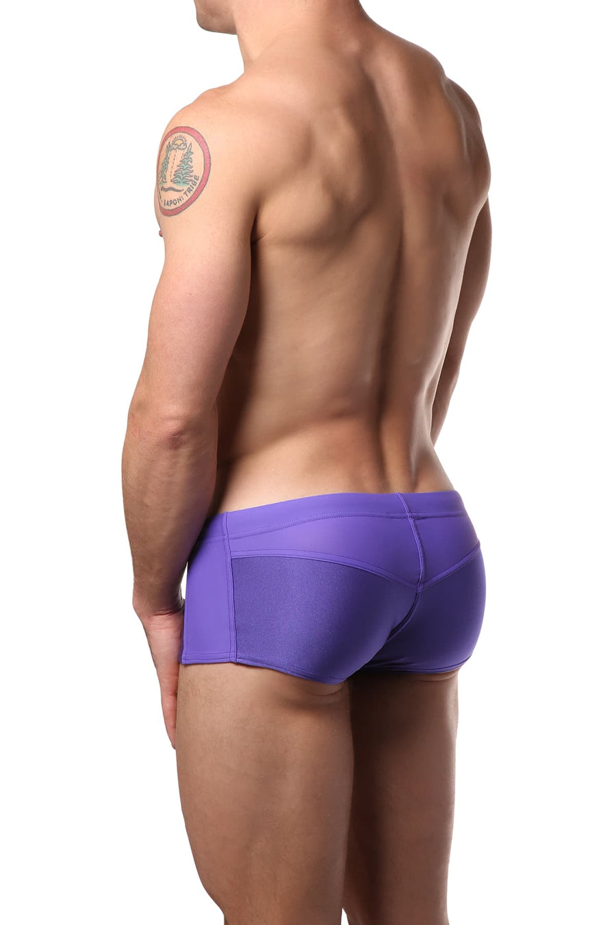 Modus Vivendi Purple Contrast Swim Boxer