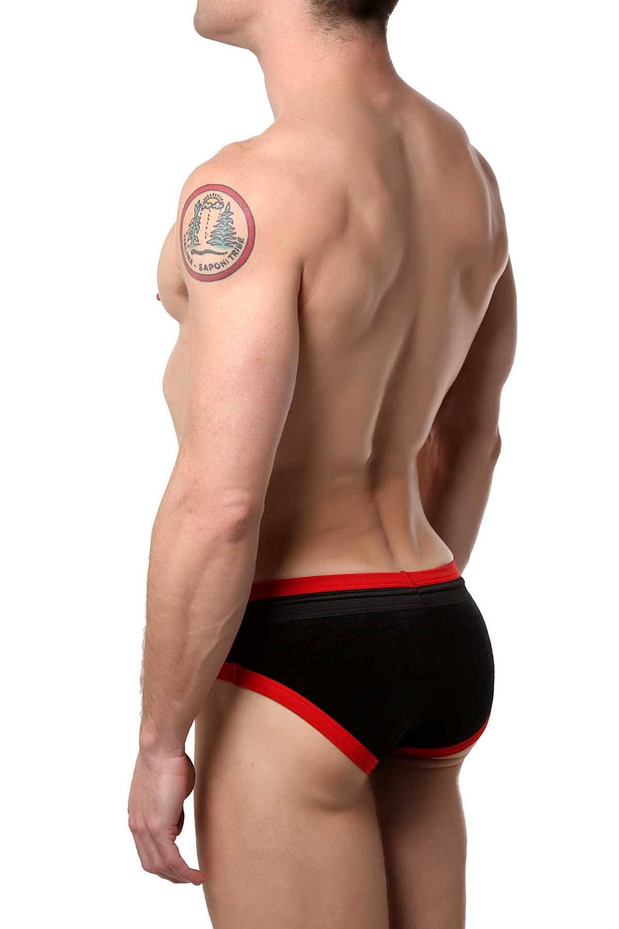 Modus Vivendi Red/Black Towel Brief
