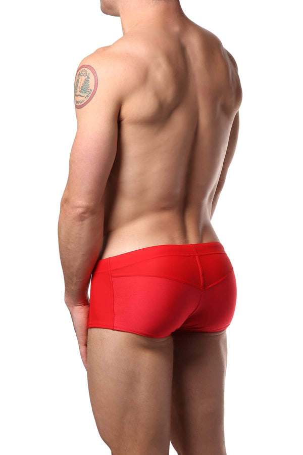Modus Vivendi Red Contrast Swim Boxer