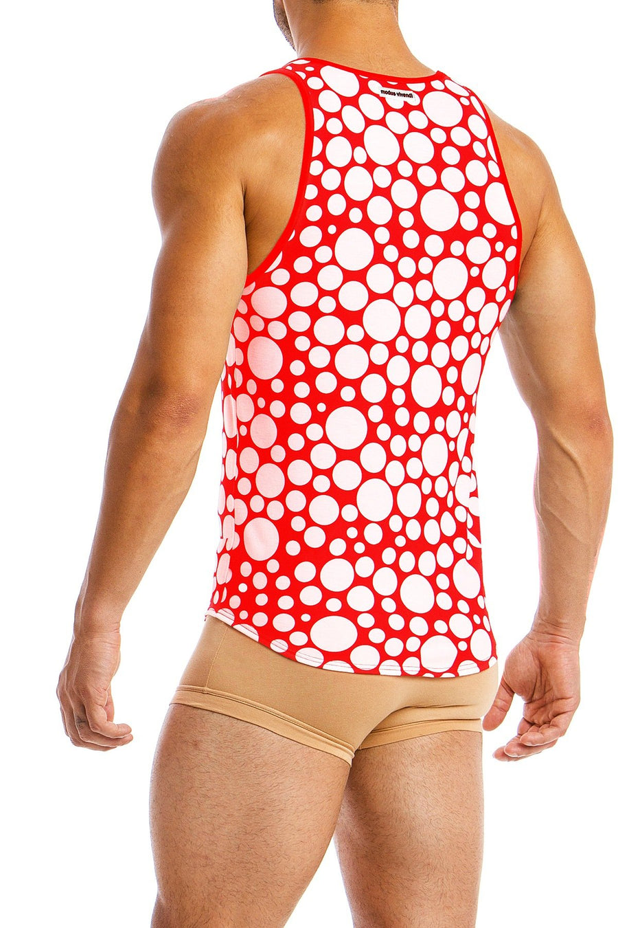 Modus Vivendi Red PolkaDot Tank Top