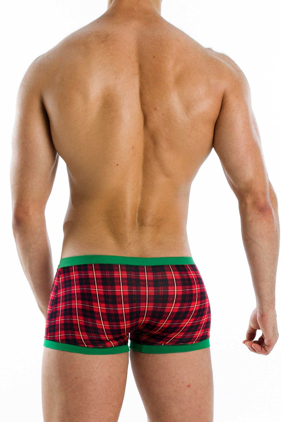 Modus Vivendi Red Tartan Mini-Boxer